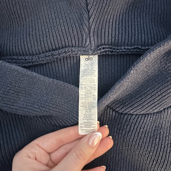 Alo Scholar Hooded Sweater - Picture 2 of 4